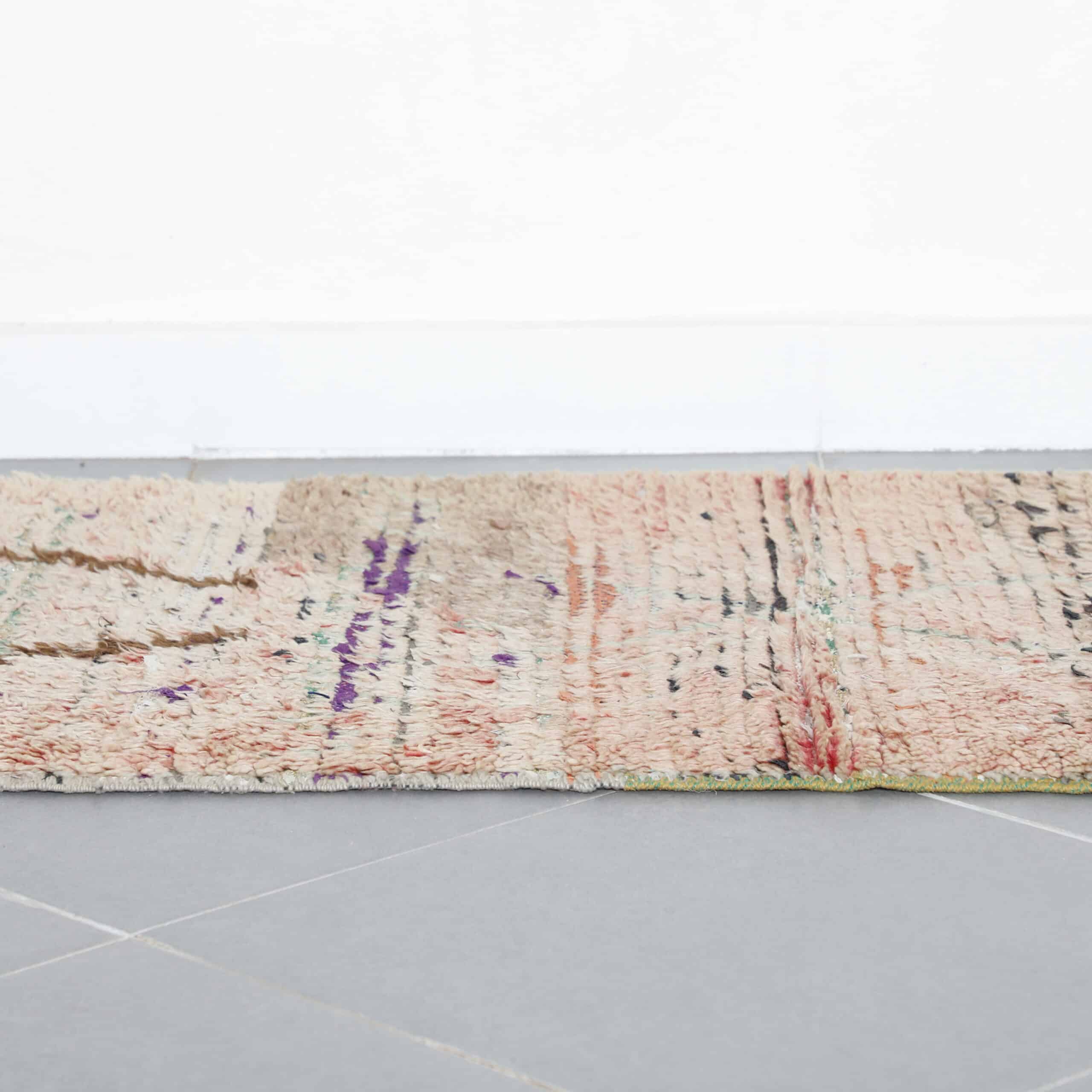 Boujaad Runner 10.2×2.8 Ft – Vintage Moroccan Wool Rug - Image 5