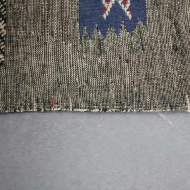 Zanafi Runner 5.1×2.3 ft – Handmade Moroccan Wool Flatweave Rug - Image 8