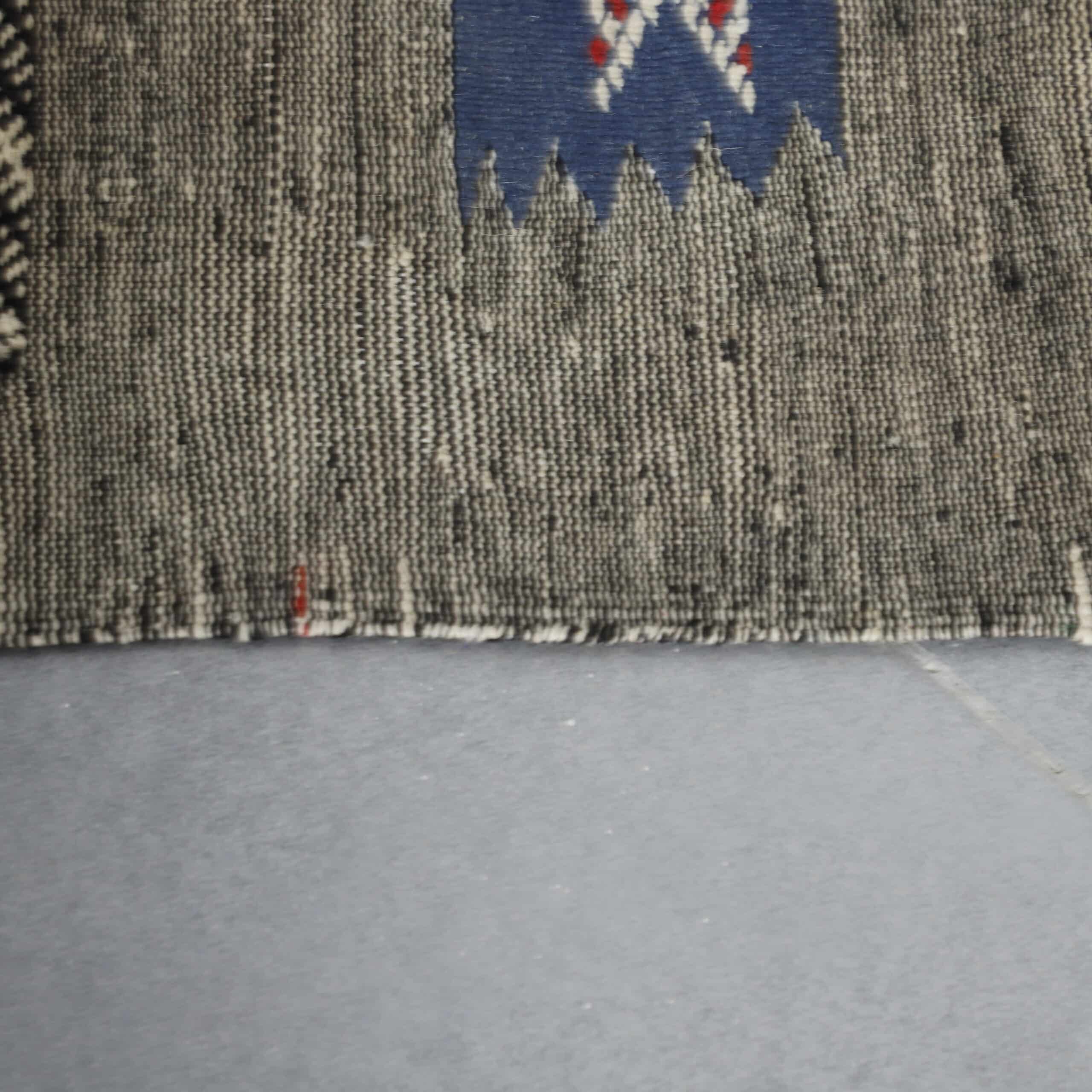 Zanafi Runner 5.1×2.3 ft – Handmade Moroccan Wool Flatweave Rug - Image 8