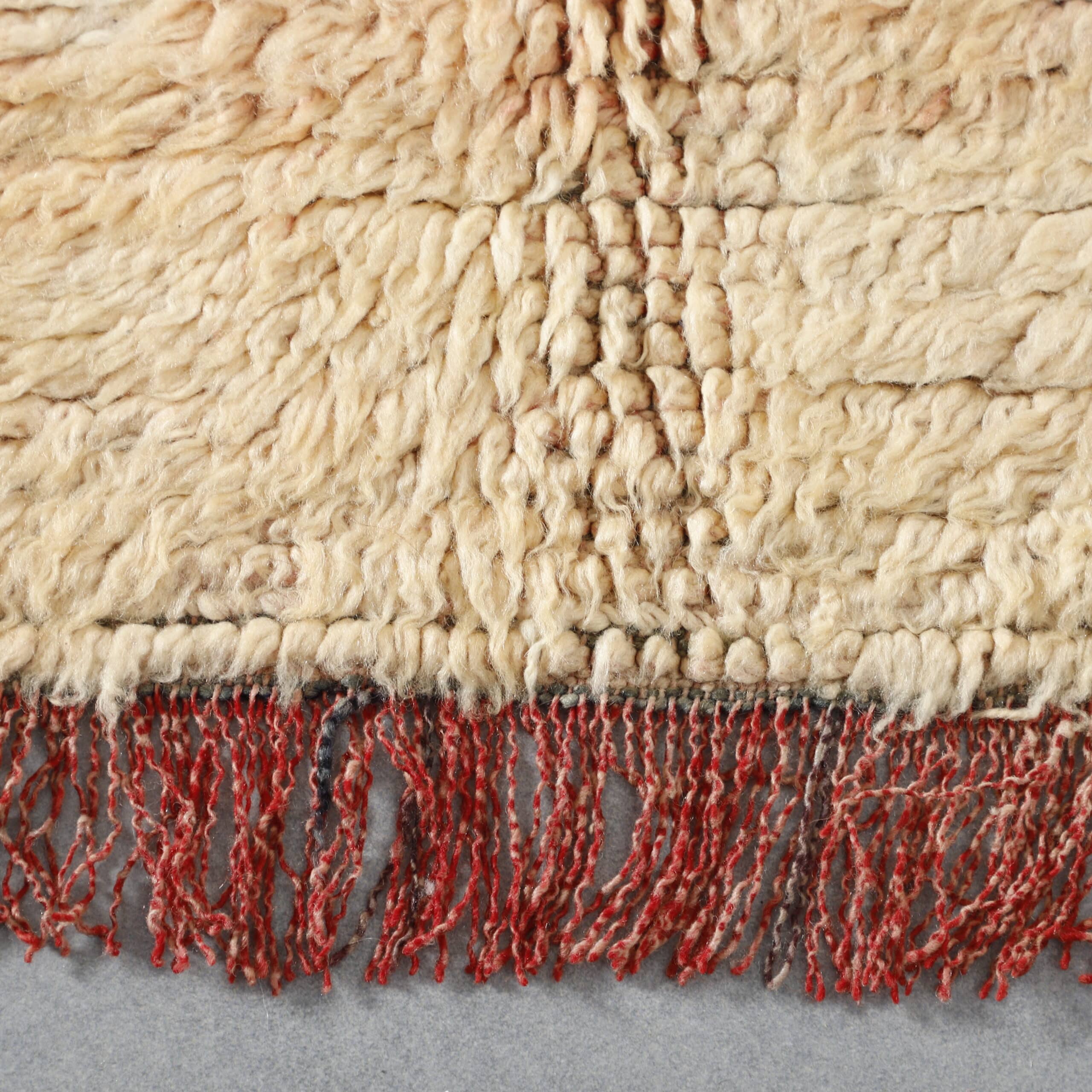 Vintage Beni Mguild – Handmade Moroccan Wool Rug - Image 3