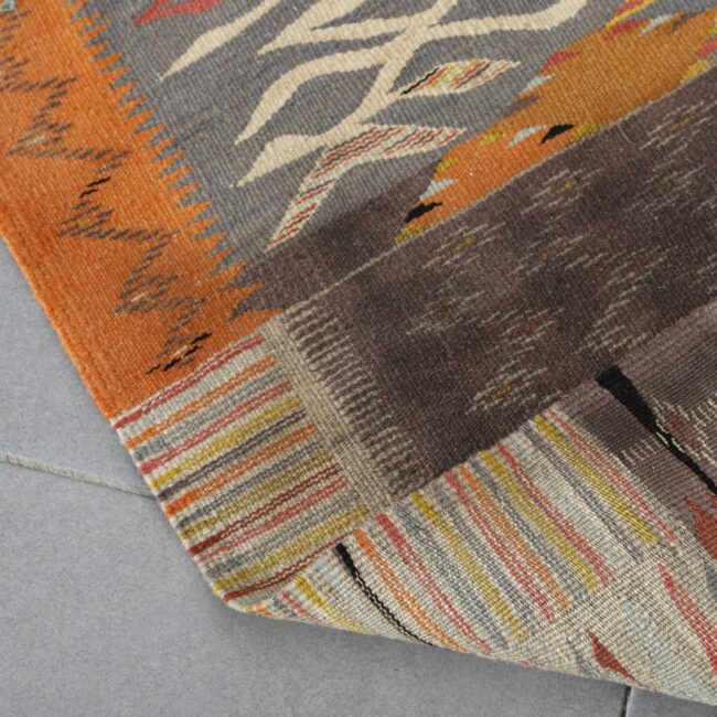 Berber Rug Pecasso 5.4×2.0 ft – Handmade Moroccan Kilim Runner - Image 5