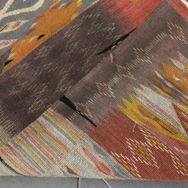 Berber Rug Pecasso 5.4×2.0 ft – Handmade Moroccan Kilim Runner - Image 3