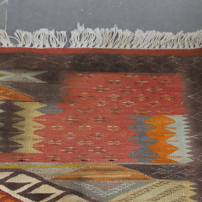 Berber Rug Pecasso 5.4×2.0 ft – Handmade Moroccan Kilim Runner - Image 4