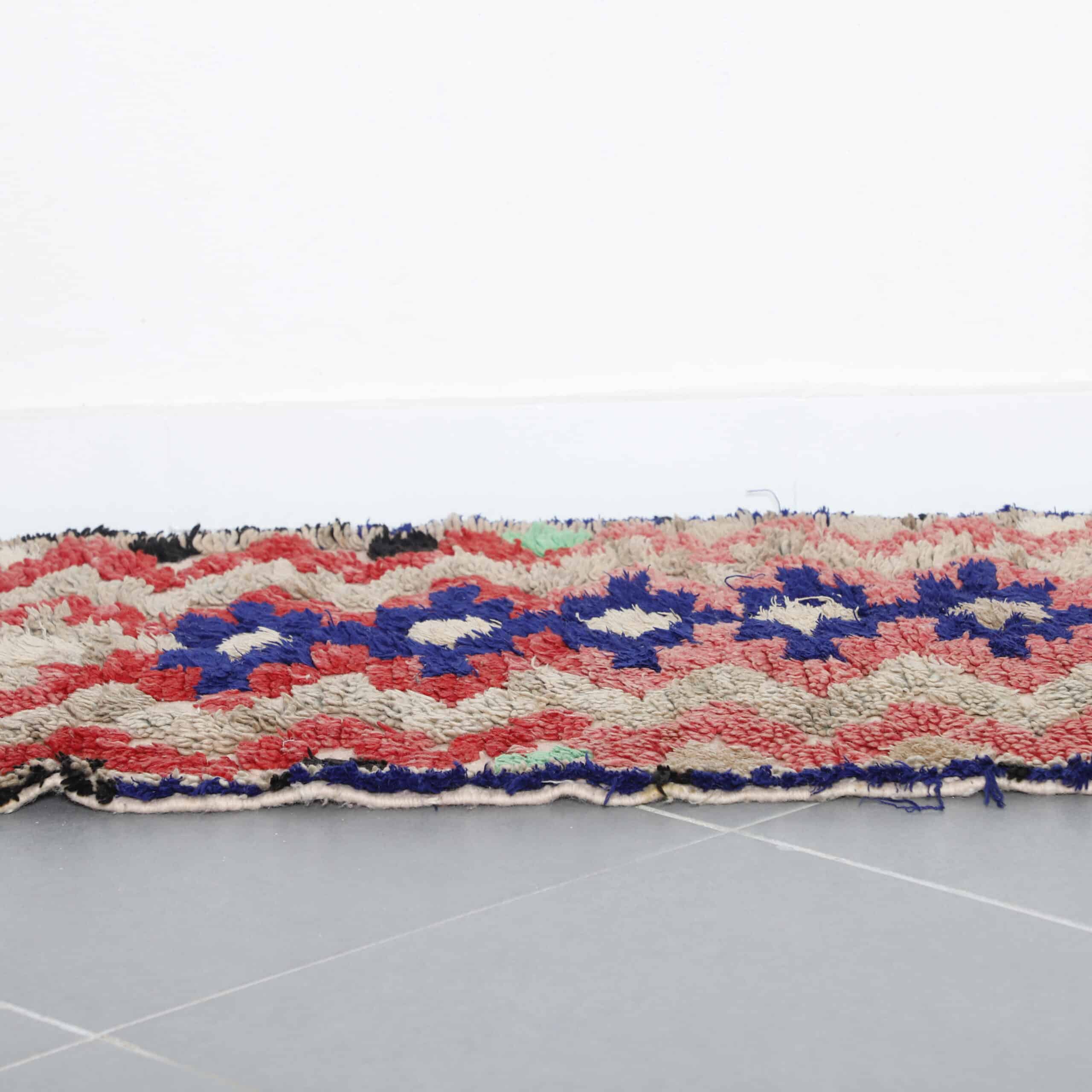 Taznakht Runner 7.3×2.4 ft – Handmade Moroccan Wool Rug - Image 5