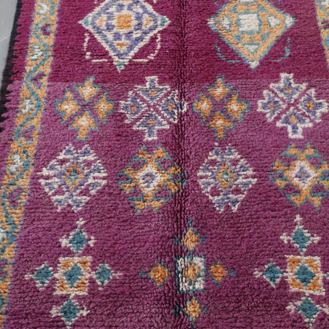 Large Handmade Moroccan Berber Rug 295cm x 107cm – Traditional Wool Carpet - Image 2