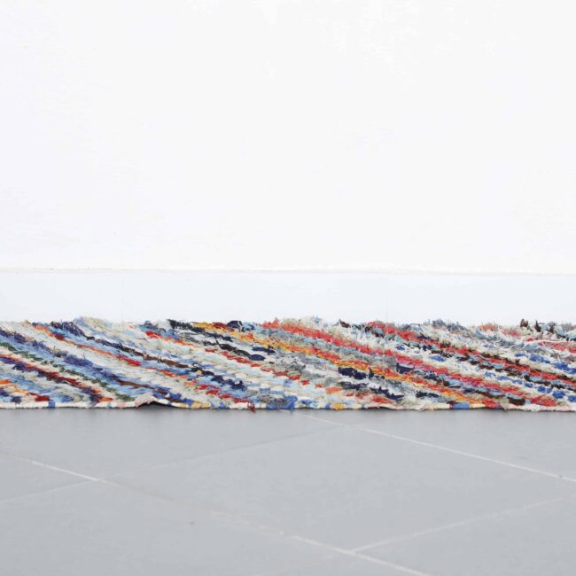 Colorful Moroccan Boucherouite Runner Rug - Image 5