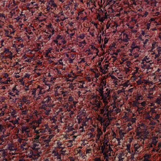 Moroccan Beni MGuild Rug with Geometric Field - Image 3