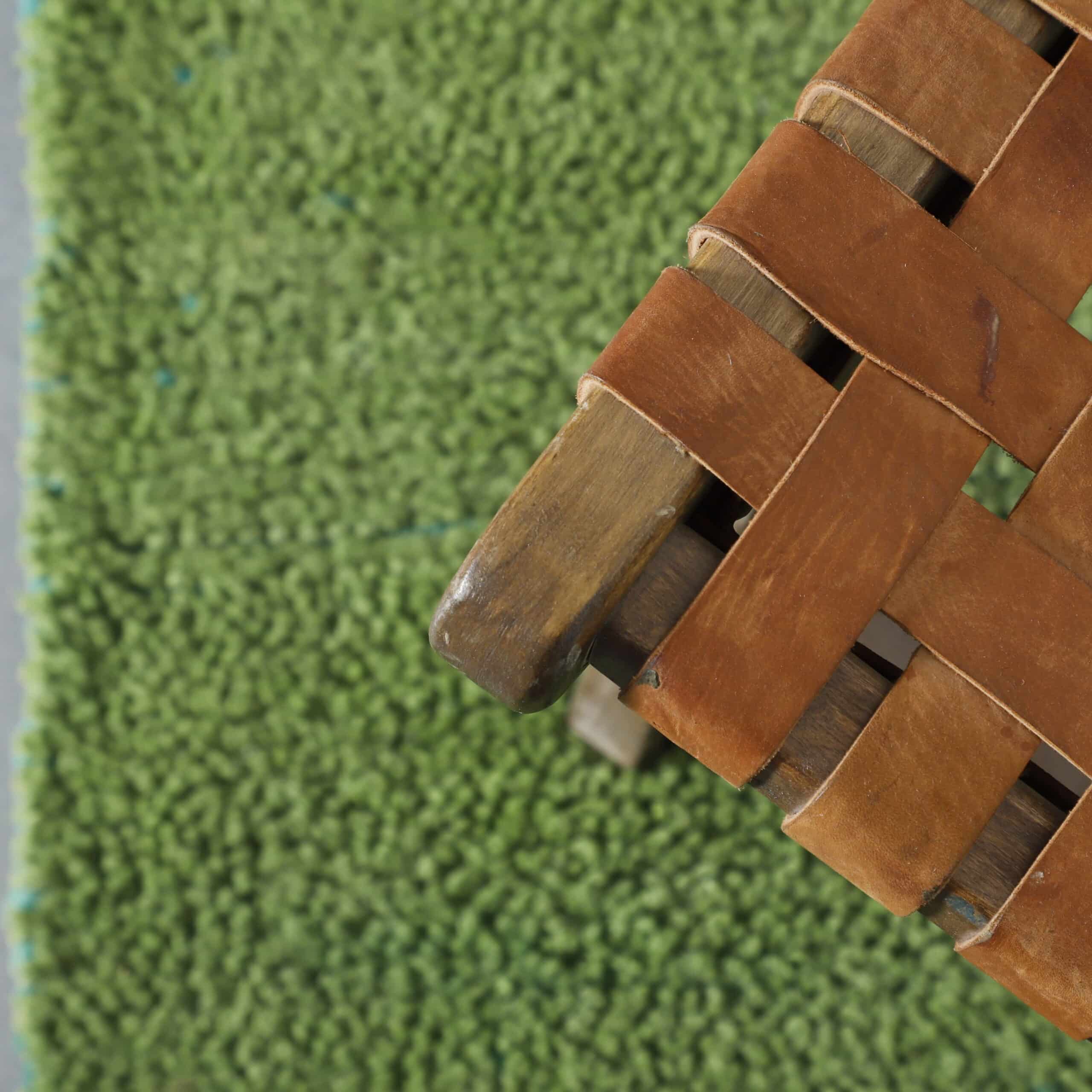 Handmade Green Moroccan Boujaad Rug - Image 3