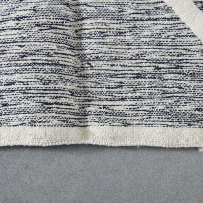 Handwoven Moroccan Beni Ouarain Rug with Geometric Lines - Image 3