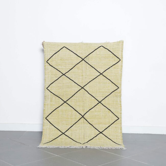 Handwoven Moroccan Beni Ouarain Rug