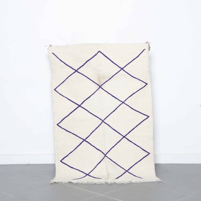 Handwoven Moroccan Beni Ouarain Rug