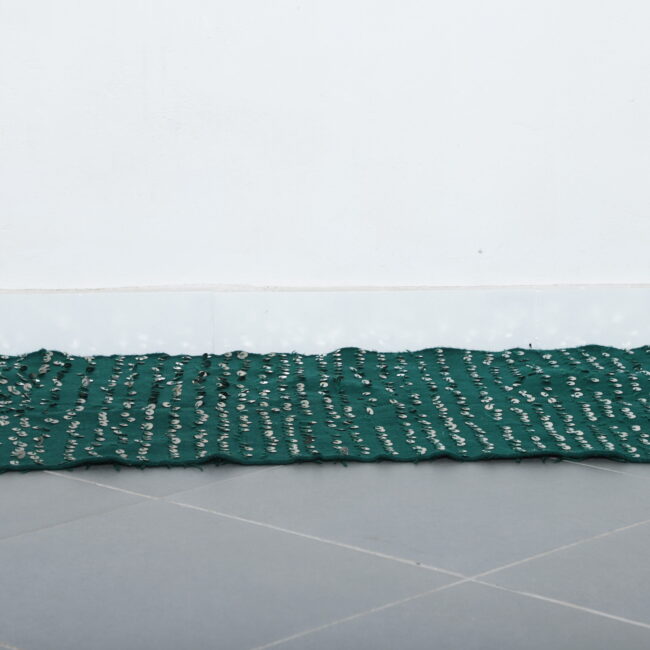 Embellished Moroccan Handira with Sequins - Image 2