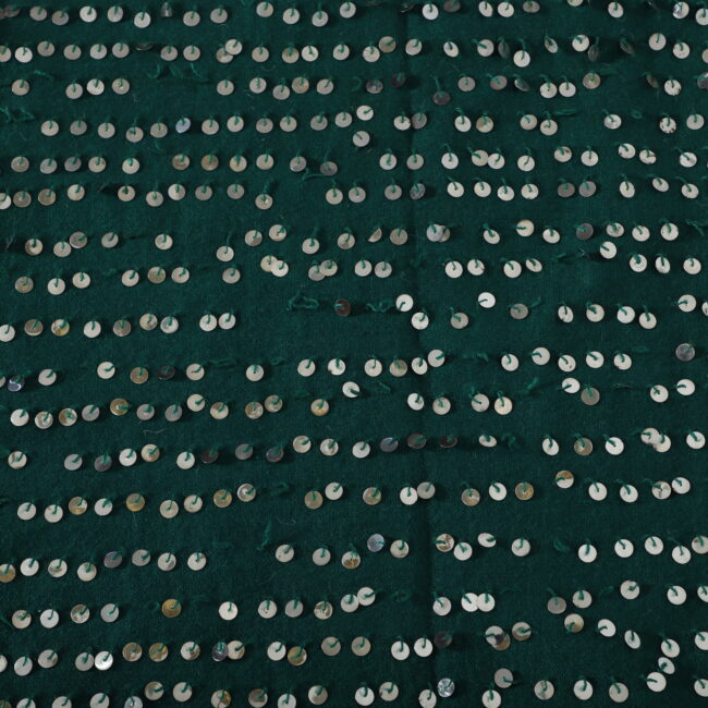 Embellished Moroccan Handira with Sequins - Image 4