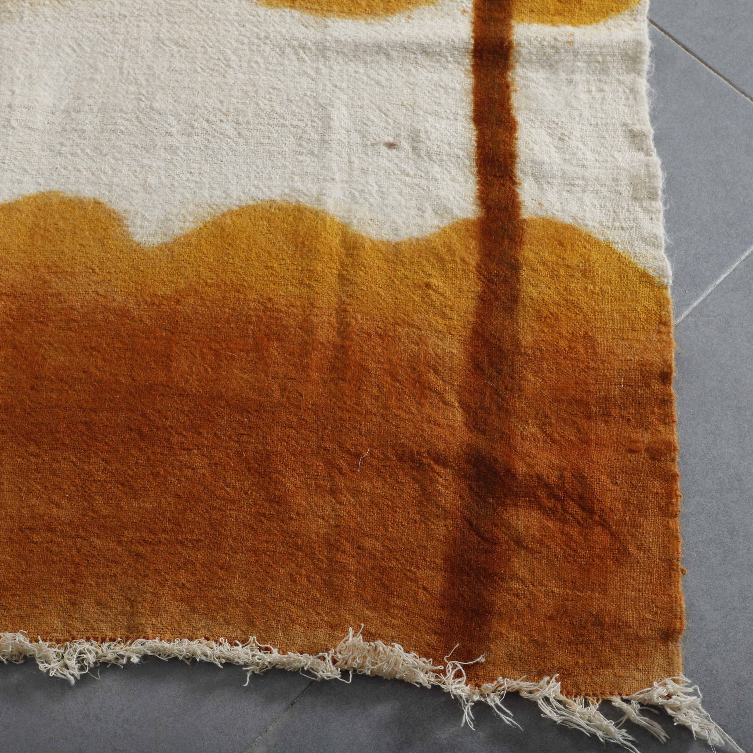 Moroccan Beni Ourain Rug with Bird Motifs - Image 6