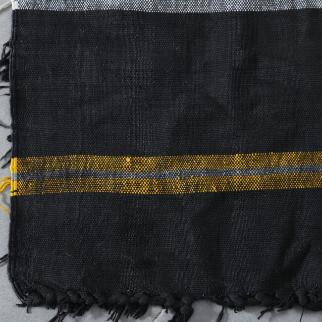 Striking Moroccan Kilim Rug with Symbolic Motifs - Image 2