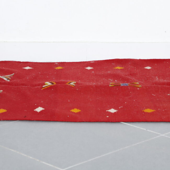 Vibrant Moroccan Rug with Symbolic Motifs - Image 5