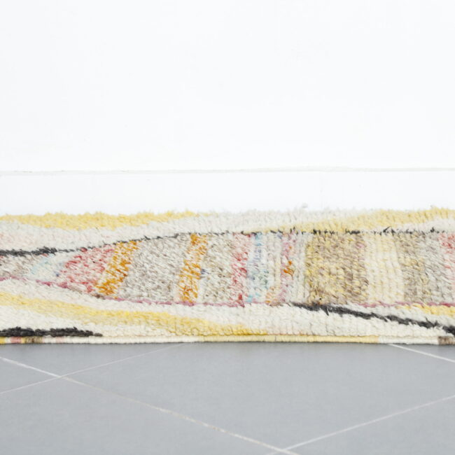 Unique Moroccan Rug with Bottle Motif - Image 4