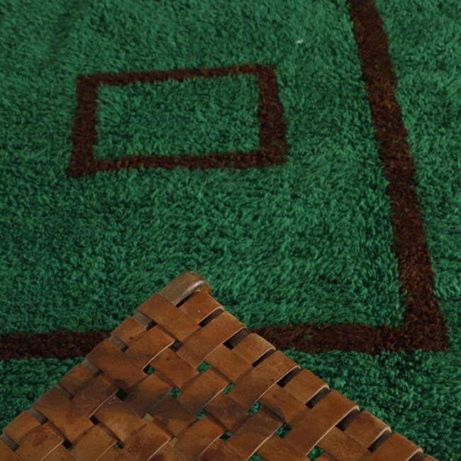 Bold Moroccan Rug with Abstract Motifs - Image 6