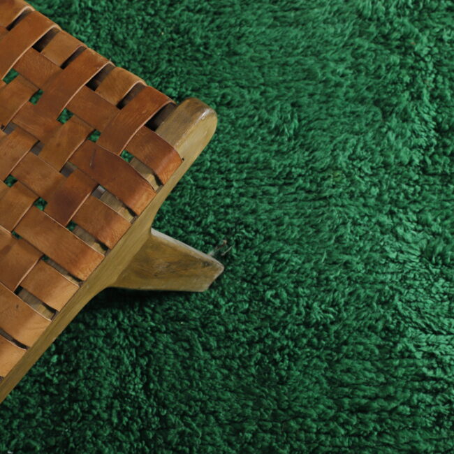 Bold Moroccan Rug with Abstract Motifs - Image 2