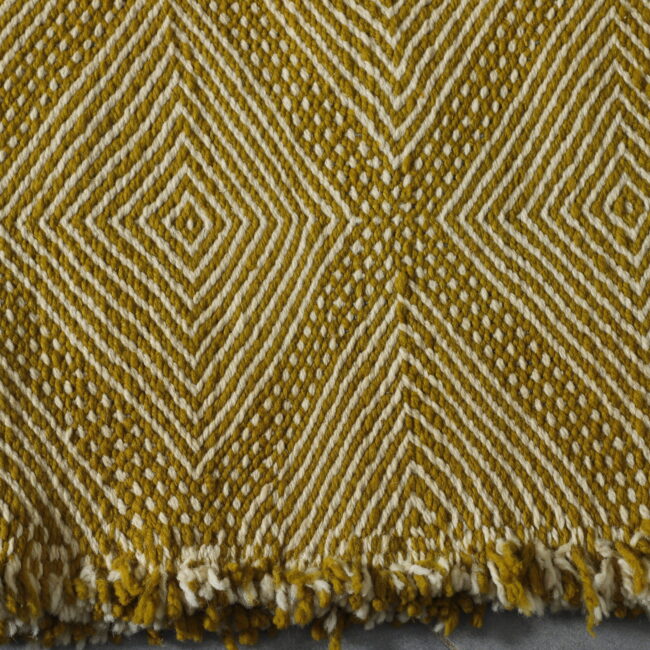 Stunning Elegant Zanafi Runner with Geometric Diamond Pattern – Premium Moroccan Rugs - Image 6