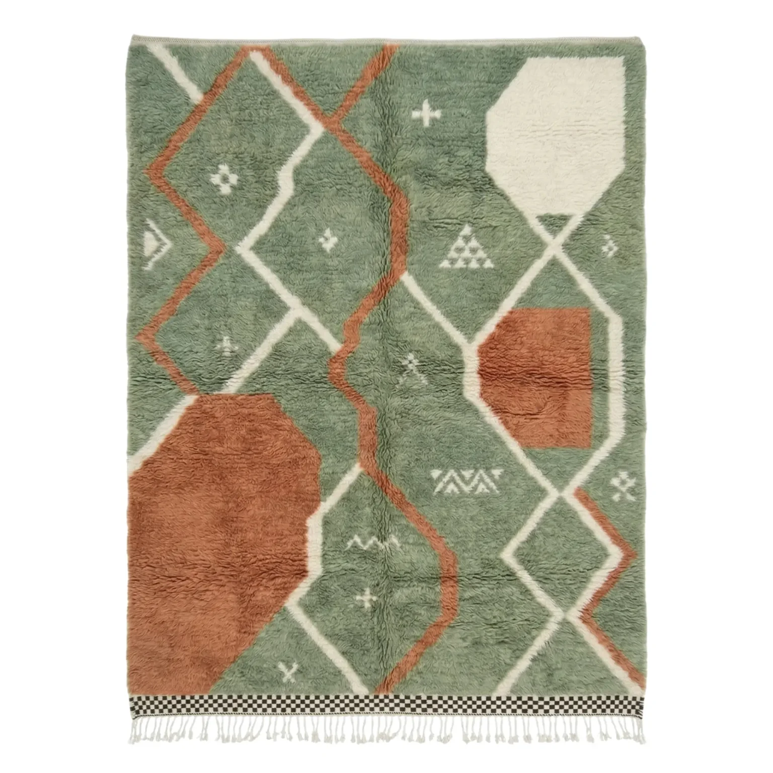 Moroccan Mrirt Wool Rug