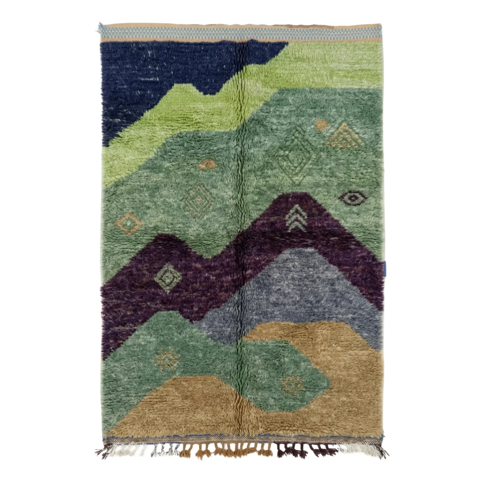 Moroccan Mrirt Wool Rug