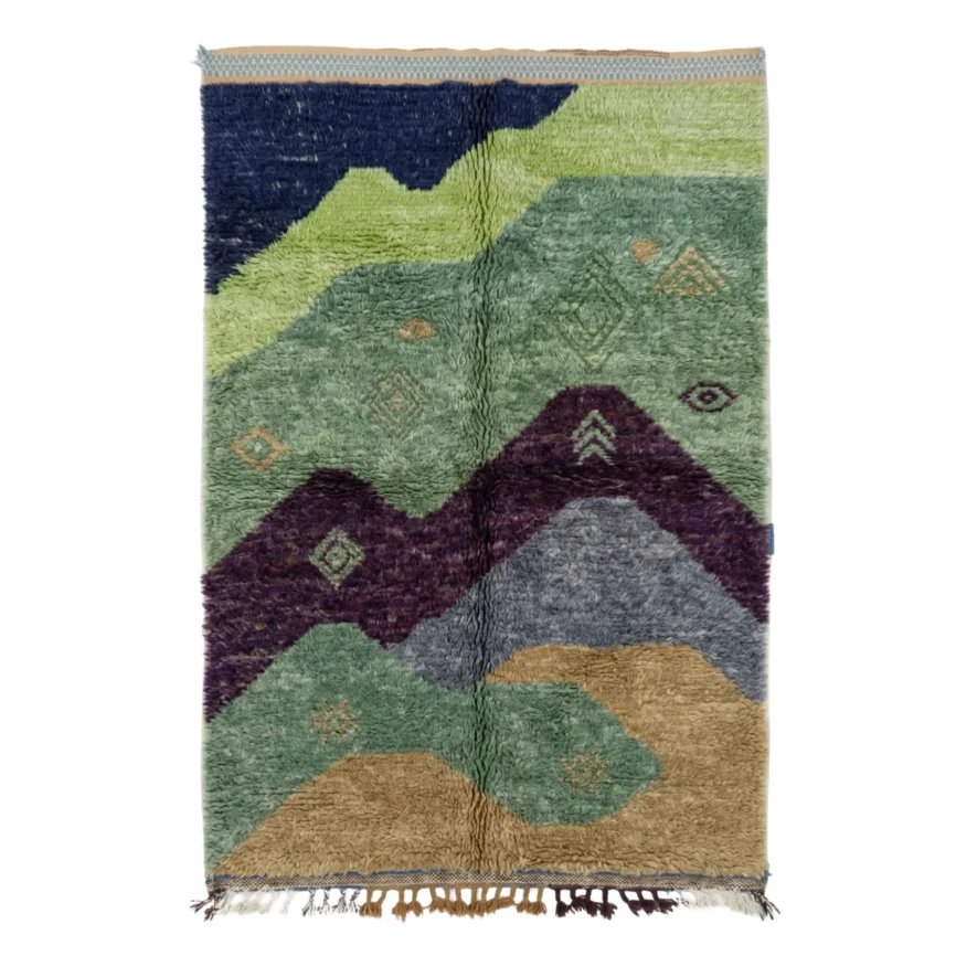 Moroccan Mrirt Wool Rug