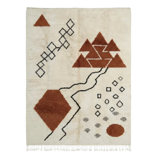 Handmade Moroccan Mrirt Rugs Wool